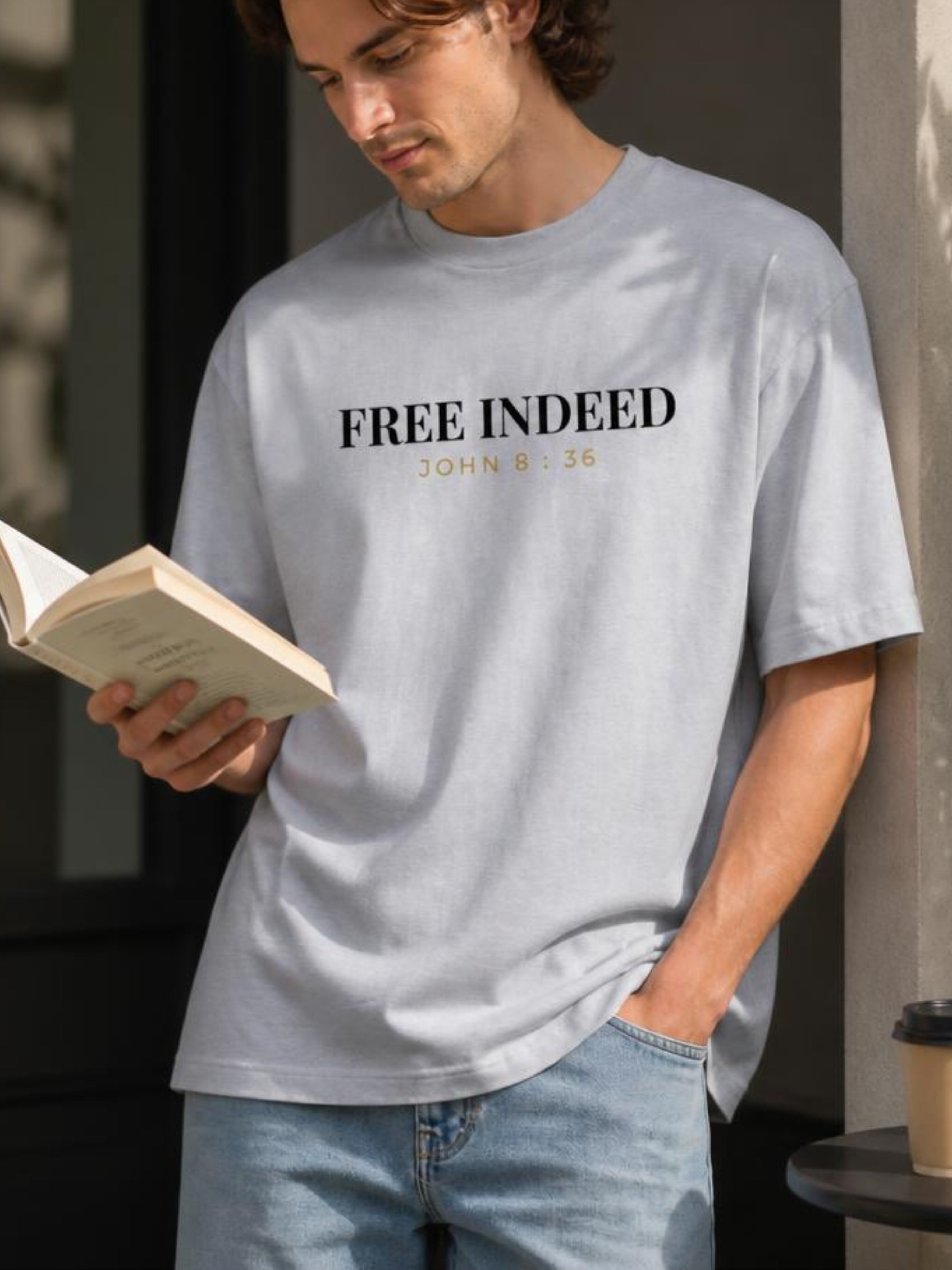 Free Indeed — Christian Faith T-Shirt